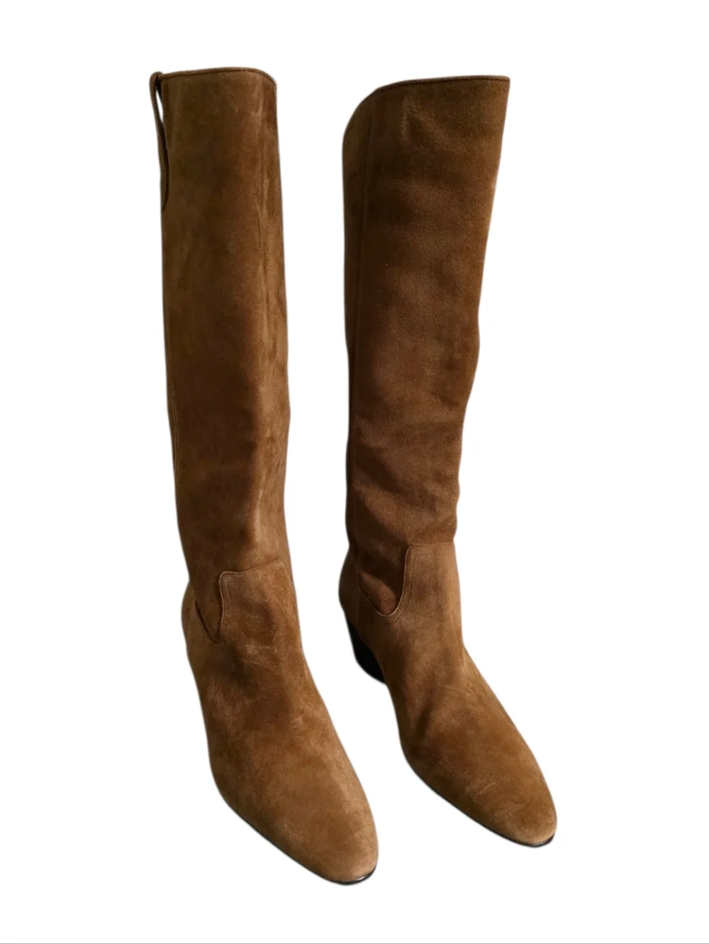 J. Crew Piper Knee High Suede Boots in Rich Toffee Size 11 - Picture 2 of 11